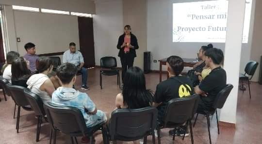DIATFONTANA's tweet photo. Jornada junto al Equipo de Orientación Vocacional y Ocupacional de la Universidad Nacional del Nordeste https://t.co/iW9QxlkLWV