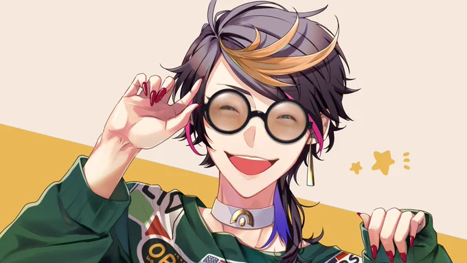 いろんな眼鏡をかけさせよう! #YaminoArt https://t.co/hvLUVxwJOr 