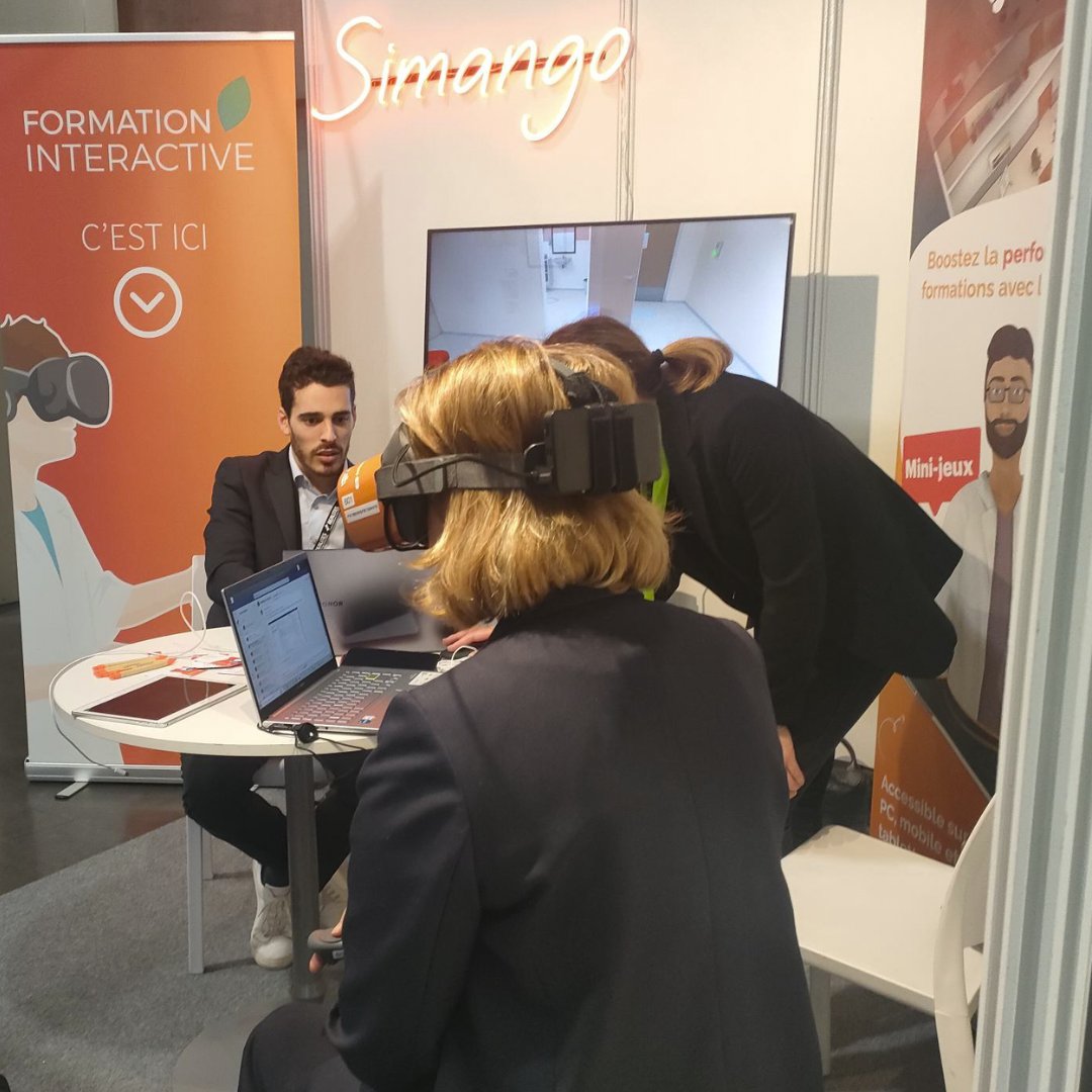 En direct du #congrèsFEHAP ! 🥭​

📍​Retrouvez-nous stand 40 aujourd'hui et demain pour tester notre solution de #formation sur nos casques de réalité virtuelle et/ou sur PC. 

Rencontrons-nous !
<a href="/FEHAP_actu/">FEHAP</a>  #FEHAP #santé