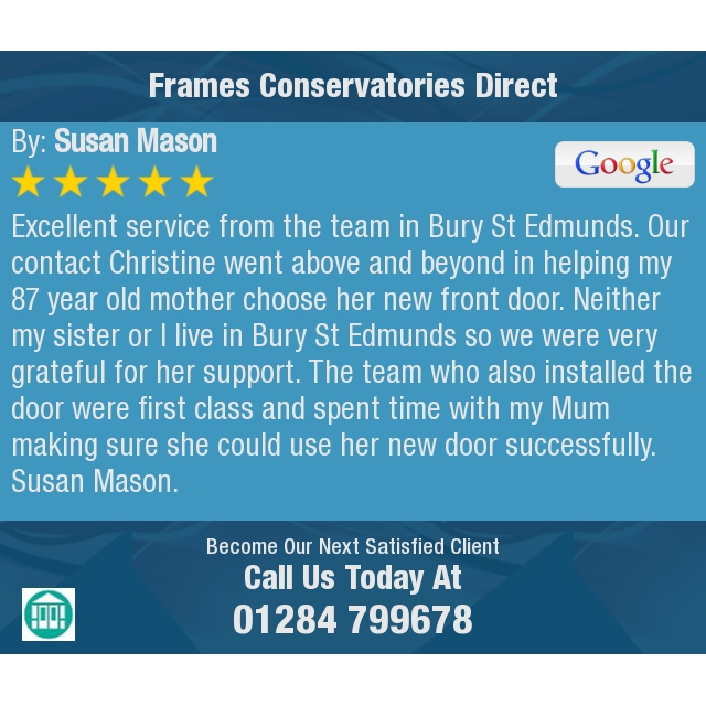 5 Star: Susan M. "Excellent service from the team in Bury St Edmunds. Our contact Christine went above and..." bit.ly/3wyQ7wB