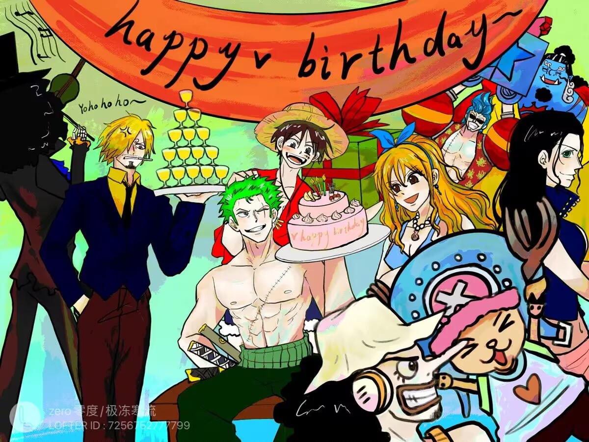 zero_all_lu's tweet photo. 之前索隆的生贺搬搬#ゾロル #zolu #索路 ⚔️👒#Allxluffy #allluffy #alllu #all路 👒#ルフィ受け #路右 👒 #Zoro https://t.co/W5jjkQ64rn