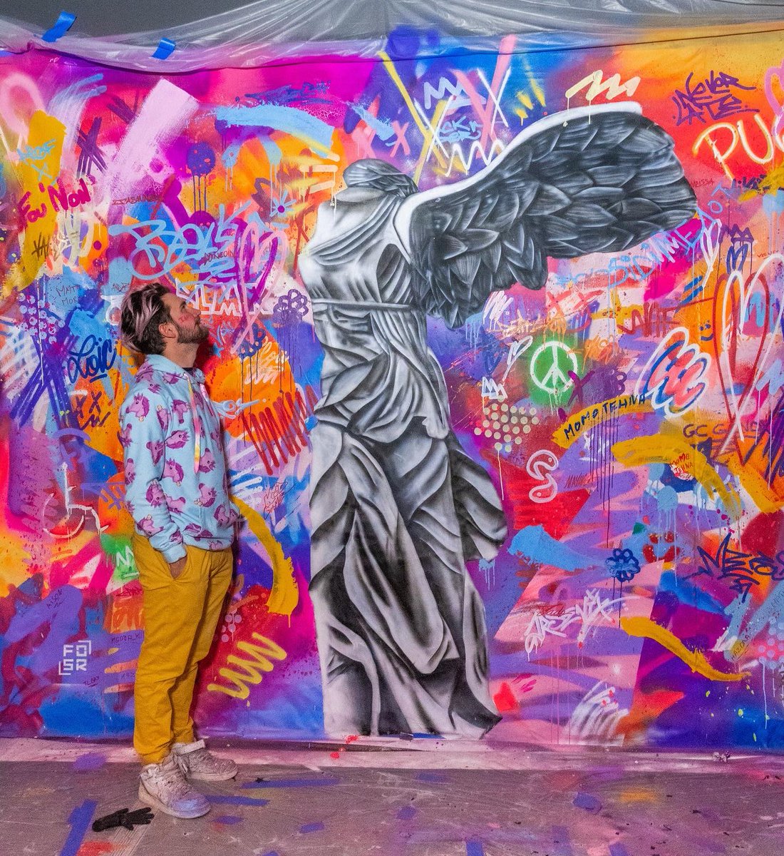 Brunograffer (@brunograffer) on Twitter photo Résultat de la fresque pour le @GamingTelethon en collab avec FOSR. Bientôt à vendre pour le <a href="/Telethon_France/">AFM-Téléthon</a>. Plus de photos ici : instagram.com/p/ClBfpqSIDnR
#telethon #telethongaming #mural #art #Telethon2022 Résultat de la fresque pour le @GamingTelethon en collab avec FOSR. Bientôt à vendre pour le <a href="/Telethon_France/">AFM-Téléthon</a>. Plus de photos ici : instagram.com/p/ClBfpqSIDnR
#telethon #telethongaming #mural #art #Telethon2022