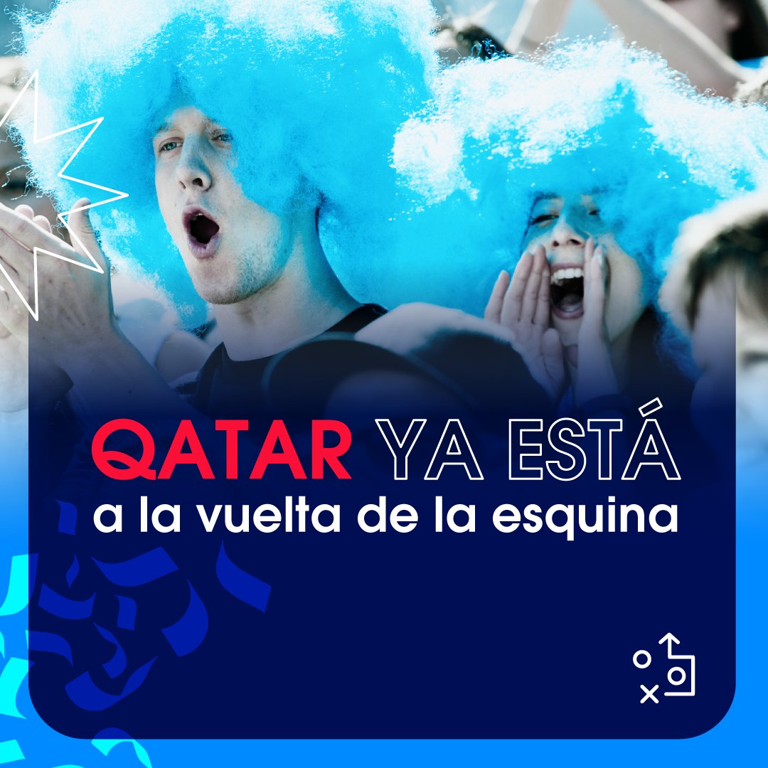 musimundo's tweet photo. 🔜Más se acerca #Qatar, más grandes las ganas de haber viajado hasta allá.
Musimundo siempre está abierto para que vengas a hacer #Qatarsis.
#QatarsisEnMusimundo https://t.co/17BTxSvg34