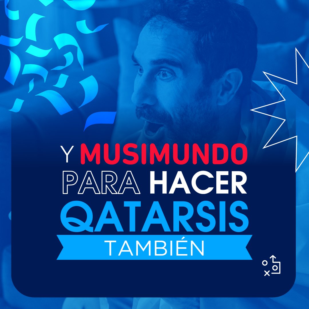 musimundo's tweet photo. 🔜Más se acerca #Qatar, más grandes las ganas de haber viajado hasta allá.
Musimundo siempre está abierto para que vengas a hacer #Qatarsis.
#QatarsisEnMusimundo https://t.co/17BTxSvg34