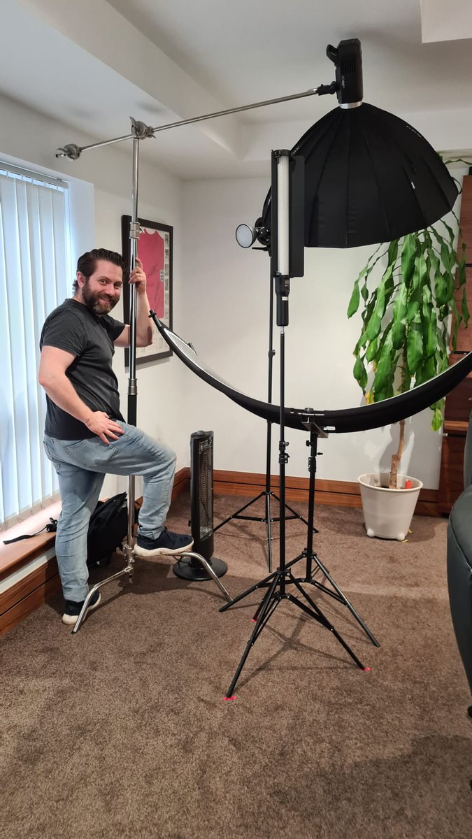 PPG_Photography's tweet photo. Another day working hard alongside Gavin Hugh at MidgieBite Media, great fun always. 😁 https://t.co/RRkjamYjVp