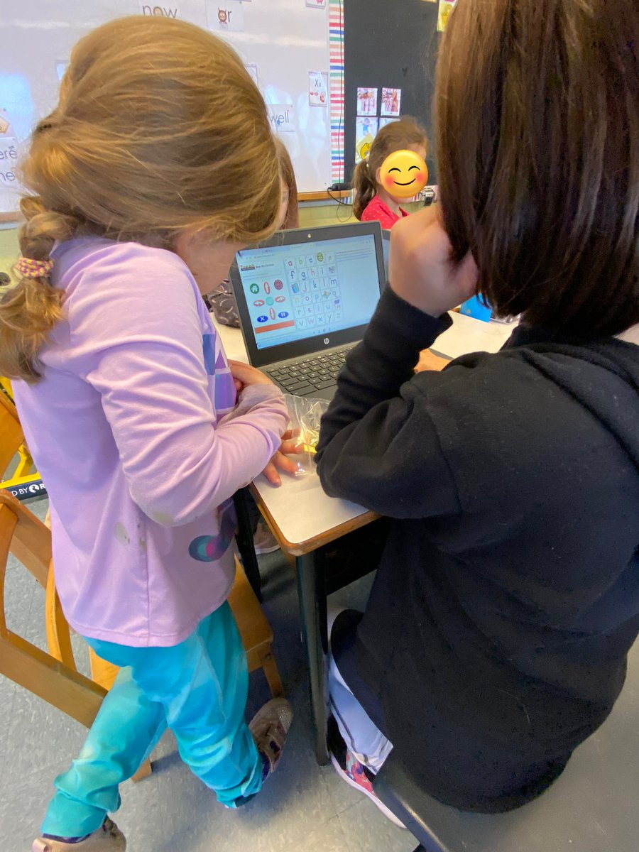 pulsiferkaitlyn's tweet photo. This morning we are tech experts teaching our Primary Albert learning buddies how to use @BeebotCo to find letters on the alphabet mat! So much teamwork and leadership heard in 2/3P this morning! #SeeWhatWeAreLearning @DwightRossElem @EdTechAvrce @avrce_ps https://t.co/aqEoO8QyUJ