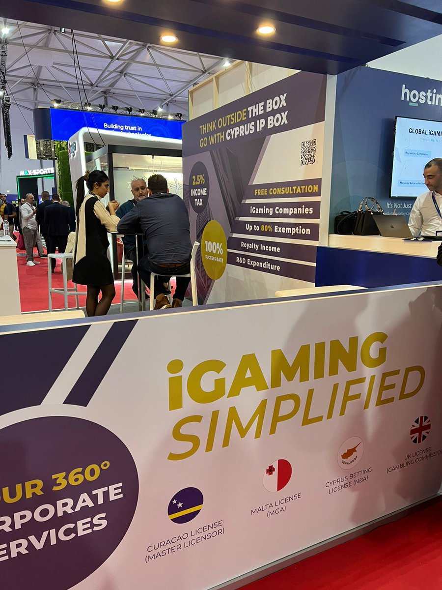 MariCorpCy's tweet photo. An exciting first 2 days at @iGamingSummit, our CEO has participated in a panel discussion, and we are glad to have met everyone who came out!

If you have not made it yet, we are at B93 until tomorrow!

#sigma #sigmamalta #igaming #igamingindustry https://t.co/T5RxHwOa3S