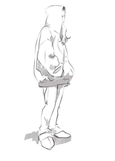 久しぶりにクロッキー会に参加させてもらいました〜ちゃんと描けなくなってました 