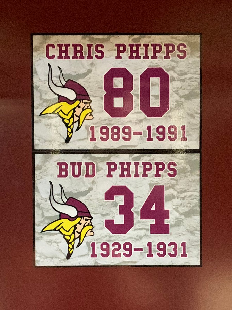 THS Viking Football (@vikingsths) on Twitter photo Our oldest Lineage Locker Decal honors our own #16 <a href="/JimmyPhipps_/">Jimmy Phipps</a> great grandfather, Bud Phipps. Bud played Viking Football for Coach John Barnhill ('29-'30) and Coach Harry Thayer ('31). The decal is displayed in Jimmy's locker in the Keep along with Chris Phipps, Jimmy's father! Our oldest Lineage Locker Decal honors our own #16 <a href="/JimmyPhipps_/">Jimmy Phipps</a> great grandfather, Bud Phipps. Bud played Viking Football for Coach John Barnhill ('29-'30) and Coach Harry Thayer ('31). The decal is displayed in Jimmy's locker in the Keep along with Chris Phipps, Jimmy's father!