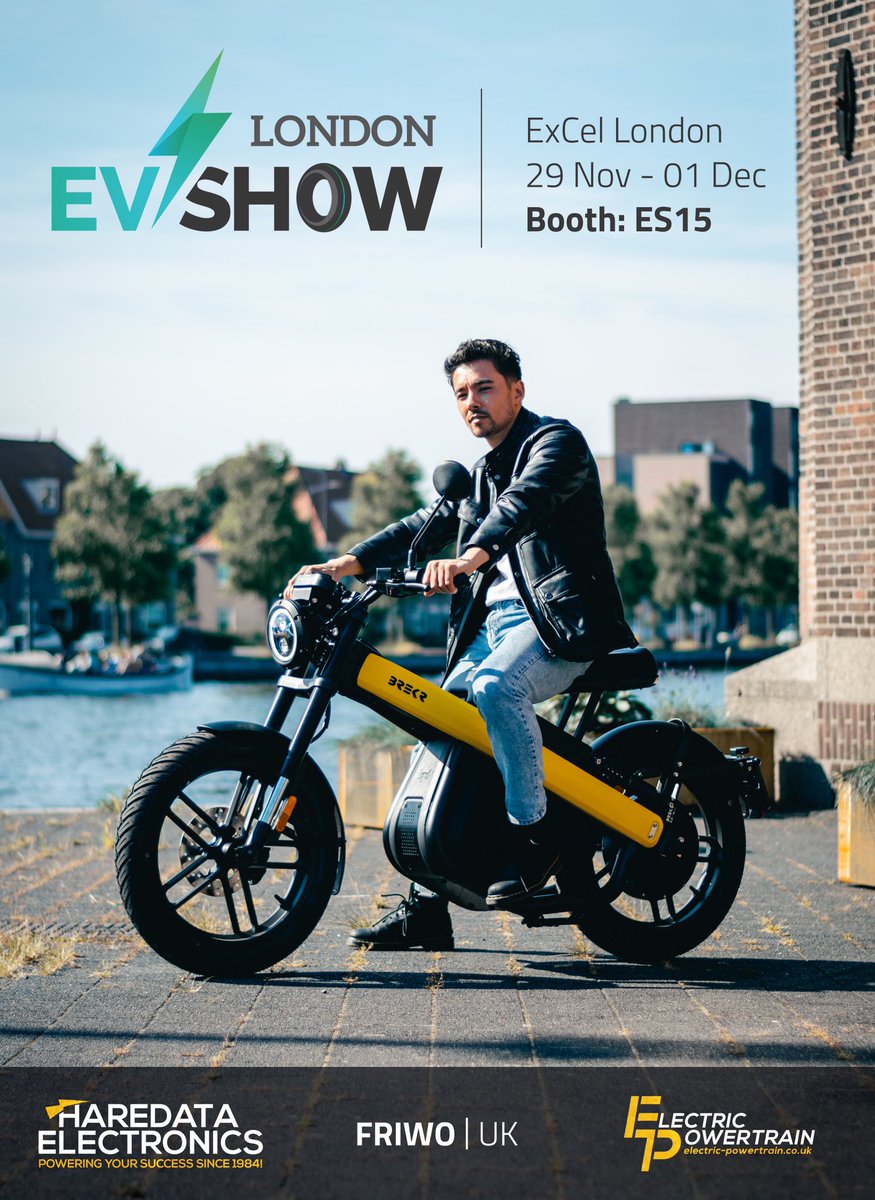 We are on the road again!
Catch us at the London EV Show where we will be showing off the UK’s only Brekr bike and more!
#ElectricVehicles #Brekr #Batteries #EV #Chargers