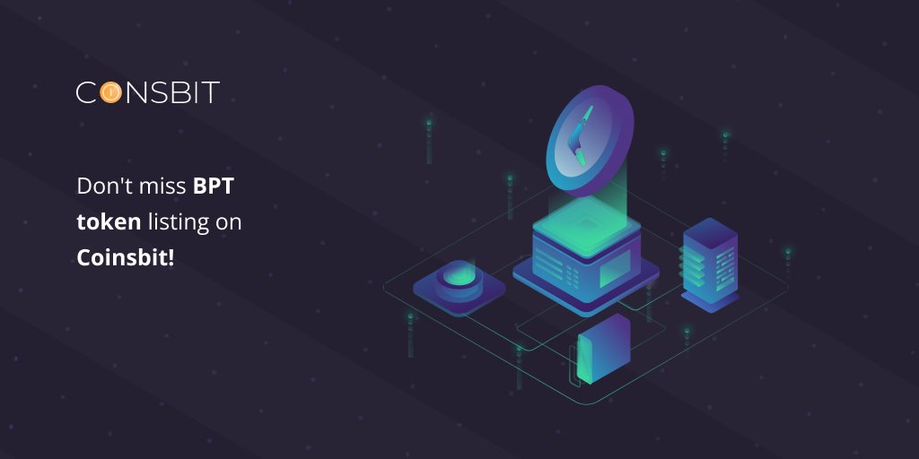 c0insbit's tweet photo. 💥 Dear users, we are glad to inform you that BPT token will be available on Coinsbit on 18.11.2022!

💵 Pair:
BPT/USDT

✅To get more info: https://t.co/BJdZGq854e

🌈 Stay tuned to get updates and latest news from Coinsbit!

#Coinsbit #Listing #BPT https://t.co/U0eWk5yV4i