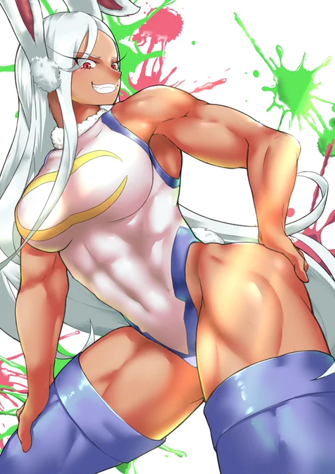 ミルコ/Mirko#僕のヒーローアカデミア #ミルコ #illustration シャドウバンから解放されました! 