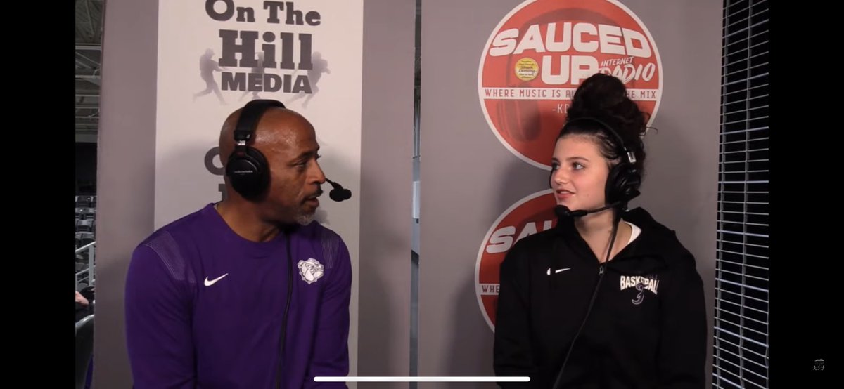 Thanks for the interview @PatJenkins4 and thanks for covering our games! Home opener win!! @FayBulldogsGBB @Bansheefam
