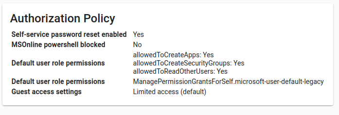 _dirkjan's tweet photo. New ROADrecon version is out! It adds many new things to the database and front-end GUI:

- Authorization policies
- Groups page now has dynamic/role assignable groups info
- App roles in serviceprincipals overview
- Owned objects supports groups/apps/sps
https://t.co/j2DUrI7ai3 https://t.co/OERkfu2Ncd