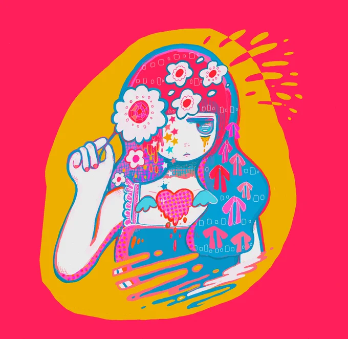魔法をかけて#東京ジト目展 ⑪#絵柄が好きって人にフォローされたい 