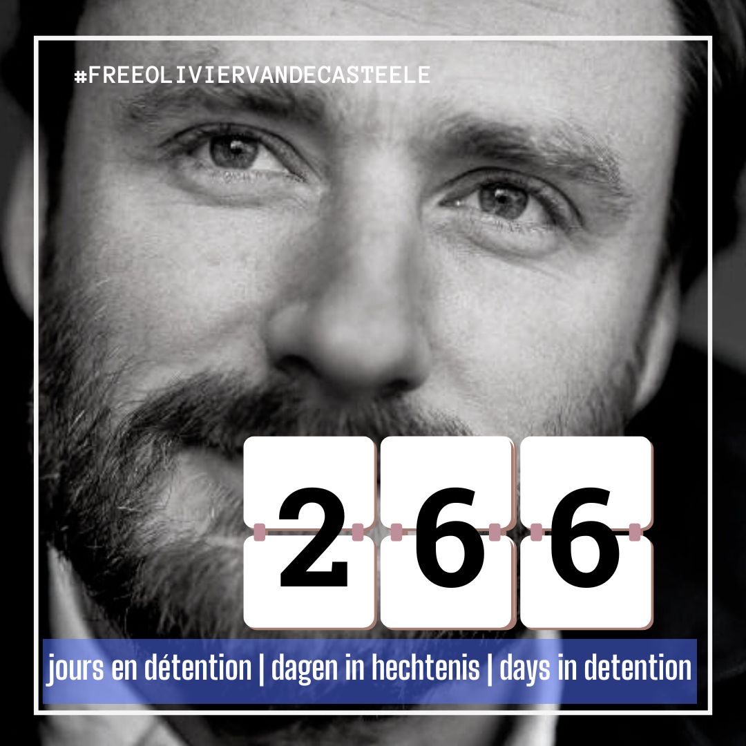 KristinHelene's tweet photo. An innocent man has been held in Iran for #266Days in inhumane conditions.

Is there nothing that can be done to secure Olivier Vandecasteele's release, @alexanderdecroo @hadjalahbib @VincentVQ? 
#FreeOlivierVandecasteele

#39Days till #Christmas 🎄
#BringOlivierHOME4Xmas https://t.co/vo1nhCfVKB