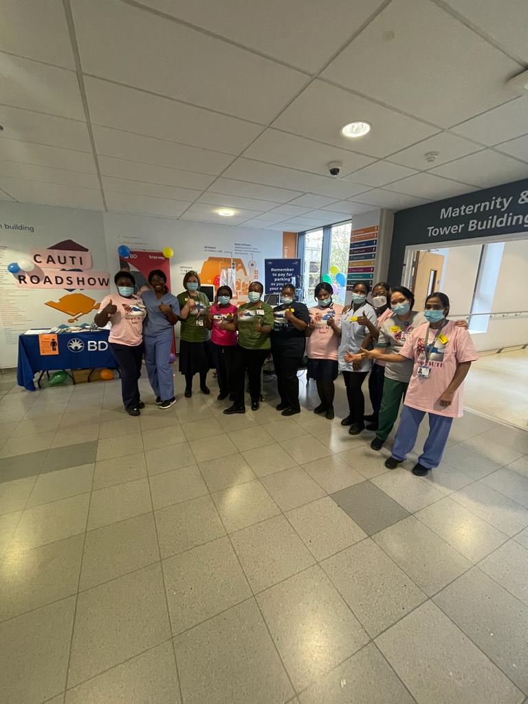 Joan Tebit (@joantebit) on Twitter photo Our Chief Nurse came over to support us on our CAUTI ROAD SHOW Our Chief Nurse came over to support us on our CAUTI ROAD SHOW