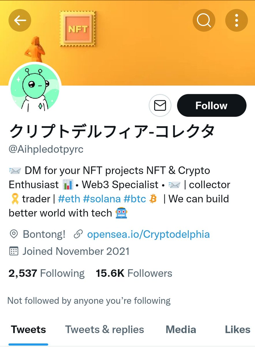 senocrea's tweet photo. @s0meone_u_know @Aihpledotpyrc
Report him , he is a scammer https://t.co/pH5jEB2NKb