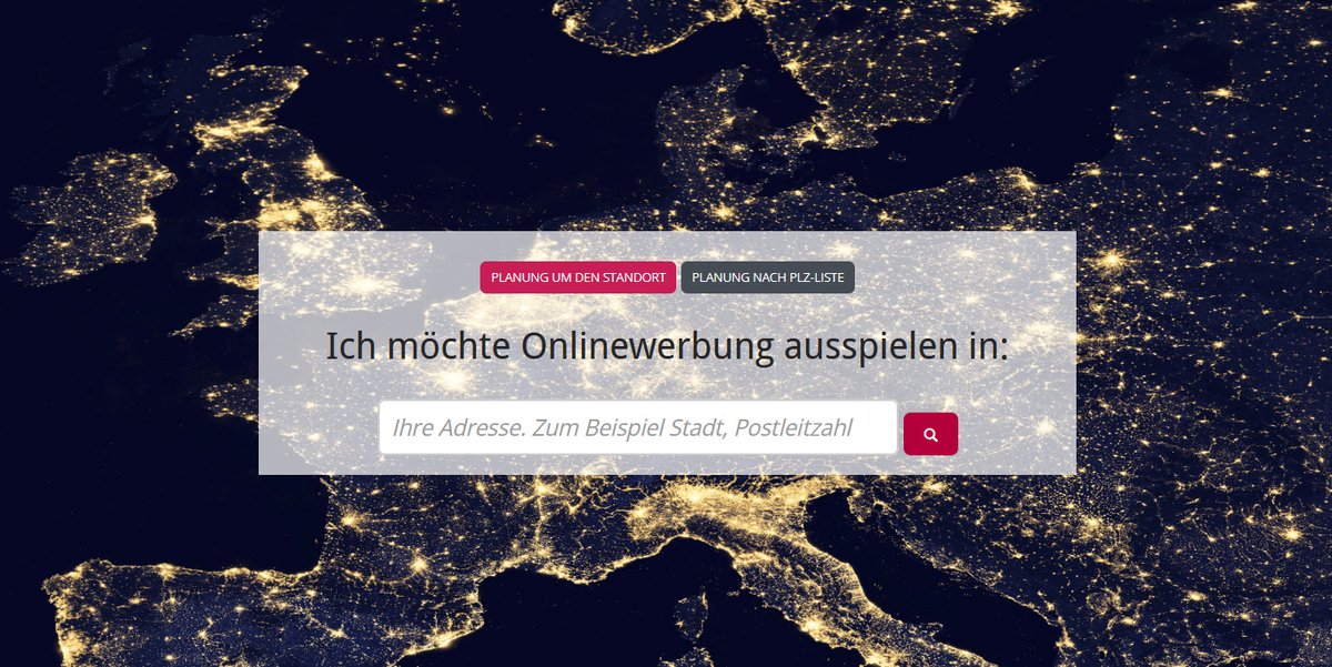 pulsismedia's tweet photo. Planung lokaler DisplayAds in Deutschland über eine Mapping-Lösung 🗺️? Mit https://t.co/oq1mCEHBMj haben wir für die Mediaagentur prospega GmbH diese Herausforderung mit einer aktivierenden und benutzerfreundlichen Oberfläche umgesetzt.
#Webdesign #Tools #Media #Displaywerbung https://t.co/G3s1qTNmqQ