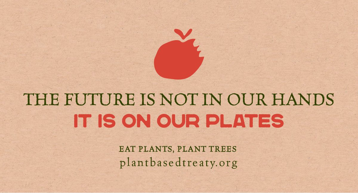 A system that relies on animal farming and fossil fuels is pushing us toward the road to hell. 
⠀
We need an urgent shift to a plant-based food system in order to mitigate the climate crisis. Is #COP27 listening?
✍️ #PlantBasedTreaty today!