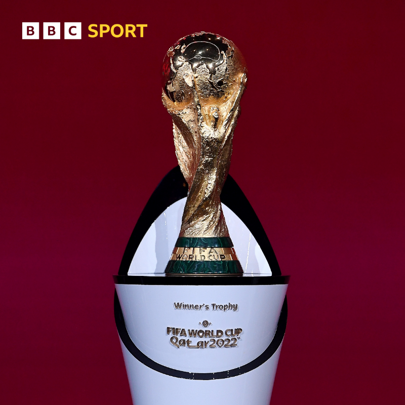 BBCSport's tweet photo. Everyone has had their say on who'll win the World Cup 🗣

But what does a computer think? 👀

Opta have used an artificial intelligence prediction model and data analysis to predict each country's chances of winning the tournament.

More ⤵️ #BBCFootball #BBCWorldCup