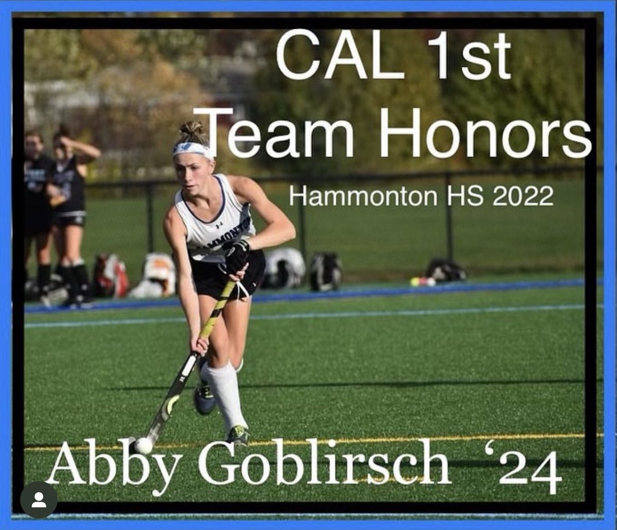 HammontonFH's tweet photo. Congrats to our own Brianna Gazzara ‘23, Grace Donio ‘24, &amp; Abby Goblirsch’24 on receiving Cape-Atlantic League 1st team honors!!! And a special congrats to Ang Catania ‘24 for honorable mention! #ForksUp #sjfh #nobodybetter https://t.co/GePkjeckIW