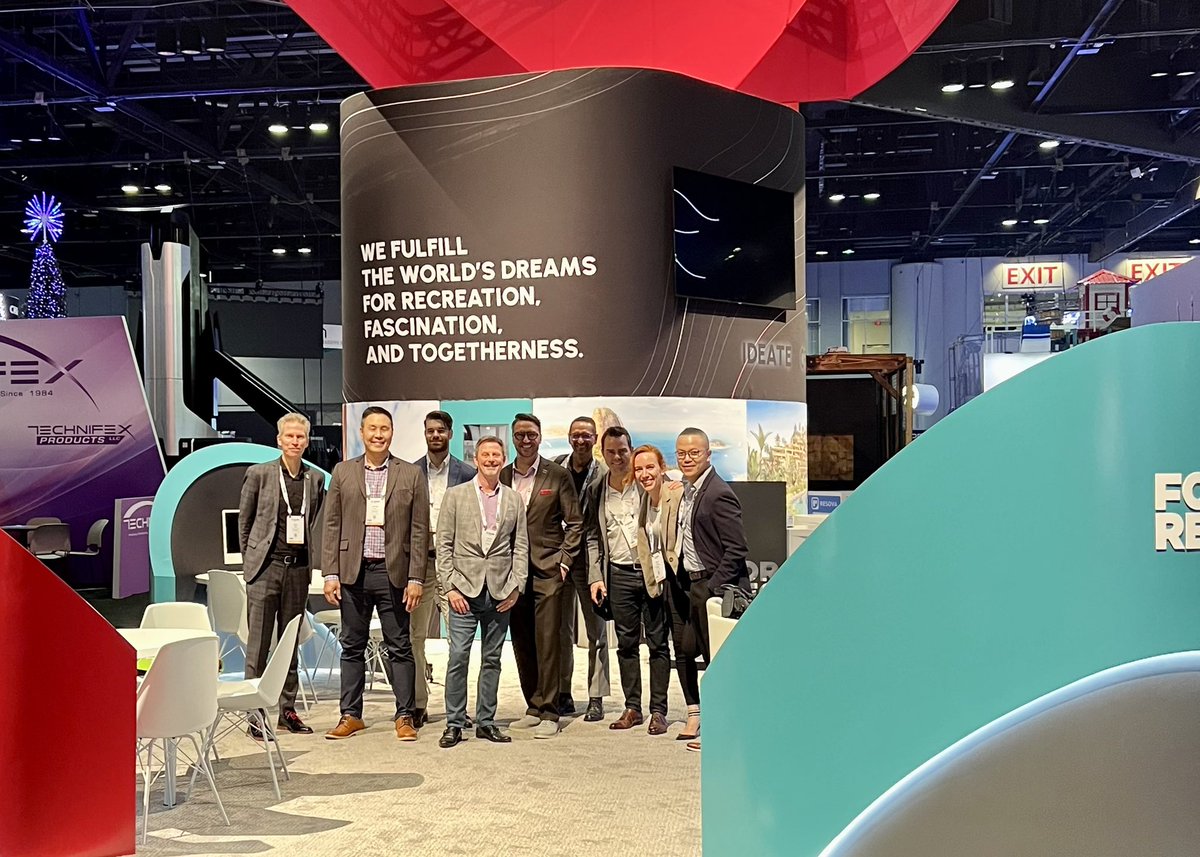 CaleHeit's tweet image. Day 1 at IAAPA Expo in Orlando was a success!

We enjoyed meeting with our clients, industry partners &amp;amp; many friends, discovering new opportunities, learning from our peers &amp;amp; having a lot of fun! 

Visit the @FORRECdesigns booth #2069 to say hi!

#iaapa2022 #experiencedesign