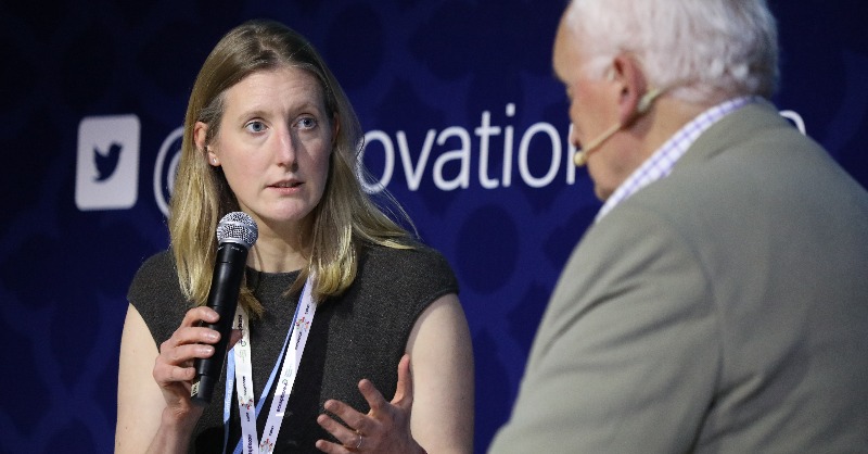 SSE's tweet photo. Earlier this week at #COP27 Catherine Raw, MD of @ssethermal, was interviewed on the vital role of #FlexibleGeneration in the journey to net zero, where she outlined SSE’s work and more specifically the role our Thermal business plays in the journey to #NetZero.