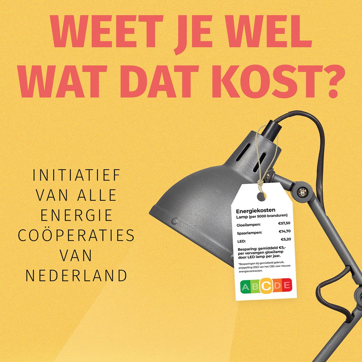 Wie dit leest... kan zichzelf en anderen helpen energie te besparen. Kijk op samendewinterdoor.nu #samendewinterdoor #energiecoöperaties