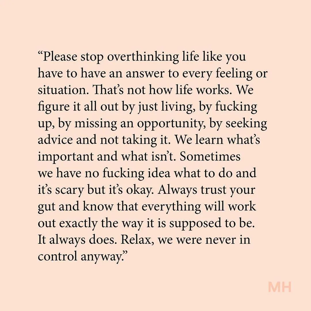 ThoughtCatalog's tweet photo. Sometimes we have no idea what to do and it's scary but it's okay. 🖤 https://t.co/LUc5bTtUOK
