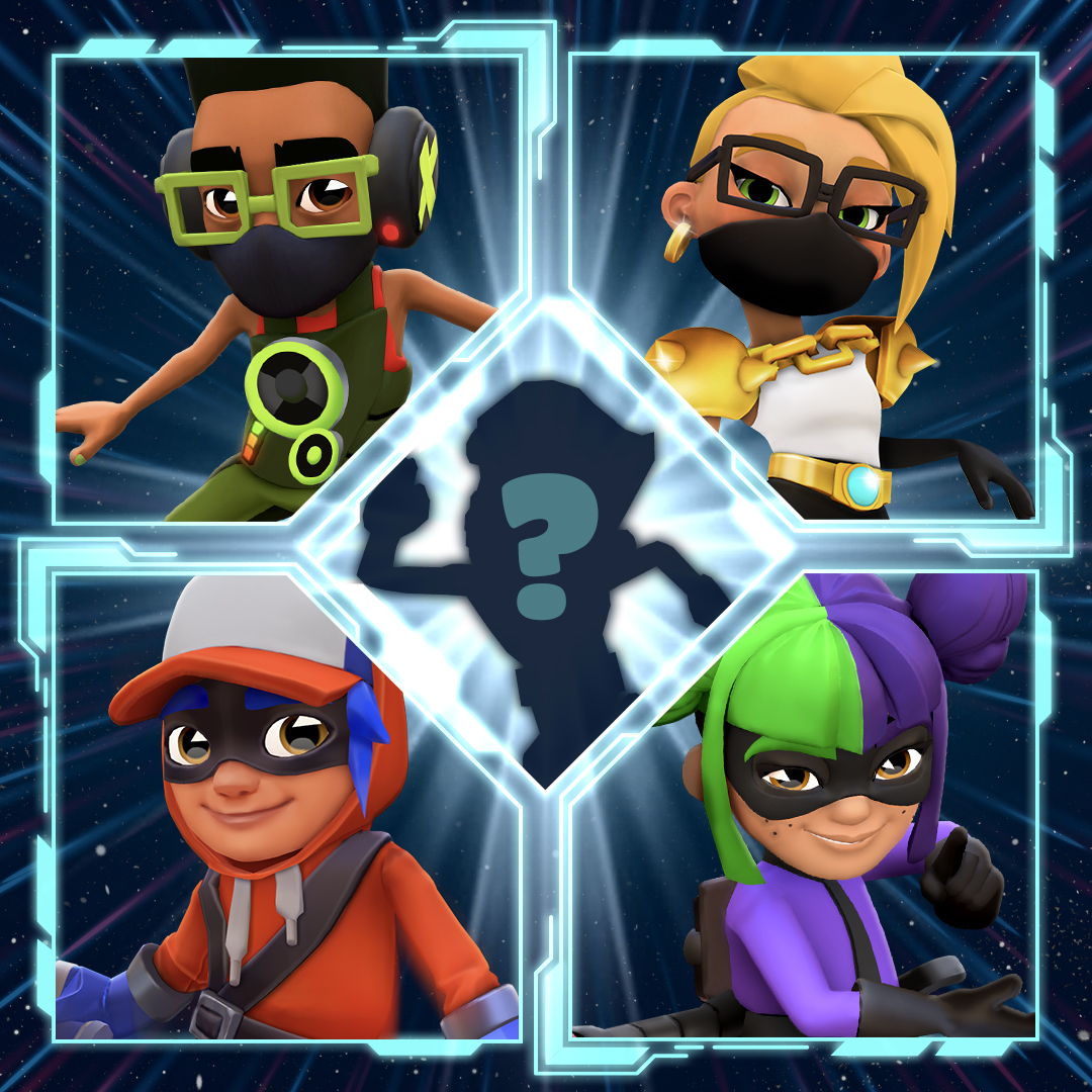 The super runners are not together : r/subwaysurfers