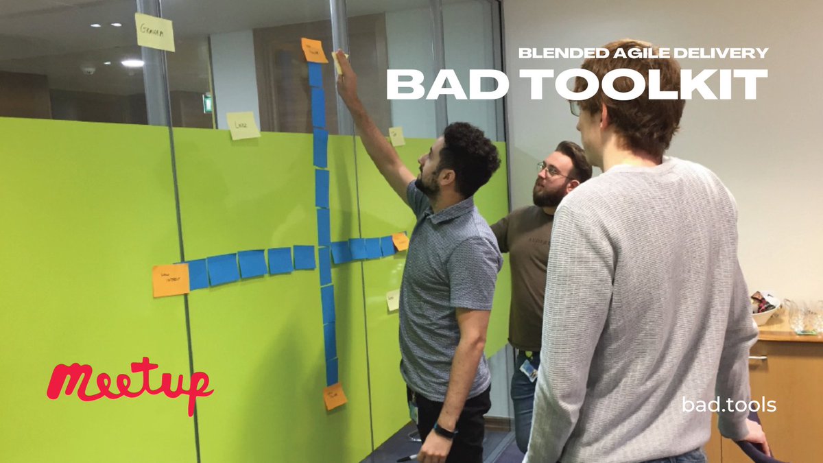 We regularly hold community meetups and training events on all aspects of our Toolkit 🔧

Join one of our regional meetup groups and come along to discuss the latest content and see real life examples of what techniques are used in the industry 🌐 meetup.com/pro/bad-toolkit