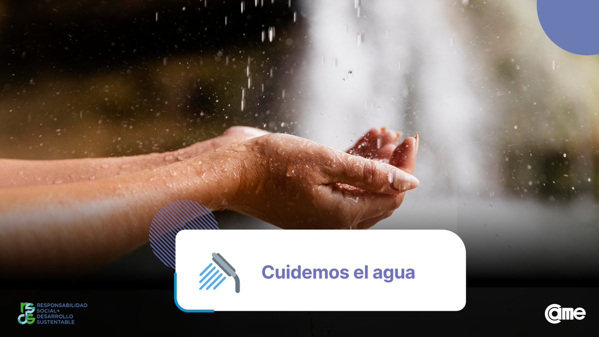¿Sabías qué? 👇
En promedio, gastamos 20 litros de 💧 por cada minuto que pasamos en la ducha 🚿. En 5 minutos se derrochan 100 litros, la misma cantidad que suele beber una persona en 50 días.
¡Cuidemos este recurso tan preciado! Con pequeños cambios marcamos grandes diferencias