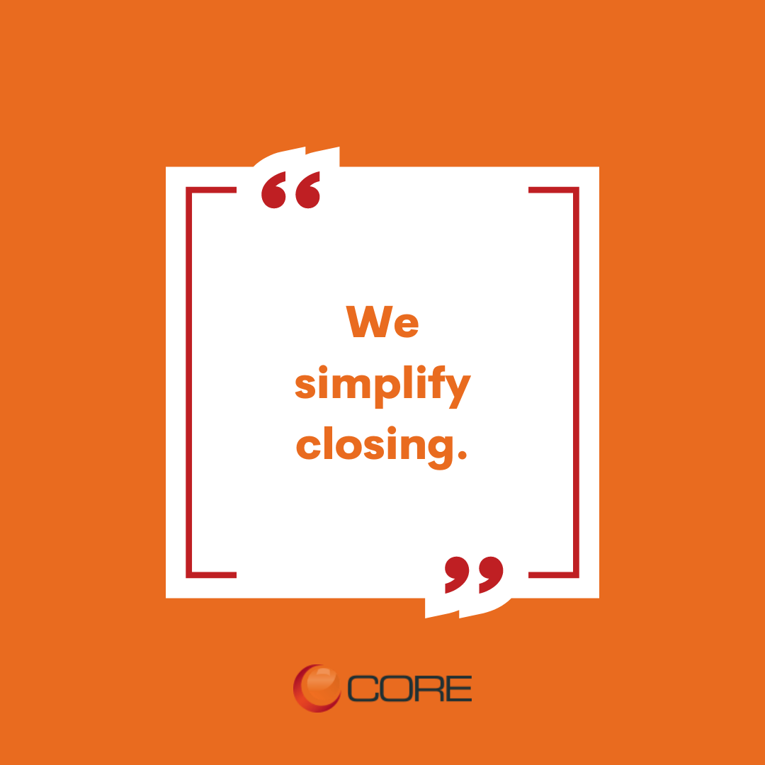 CoreTitle's tweet image. 🏘️ Property title changes don&apos;t need to be complicated. Core experts make closing simple and streamlined.
