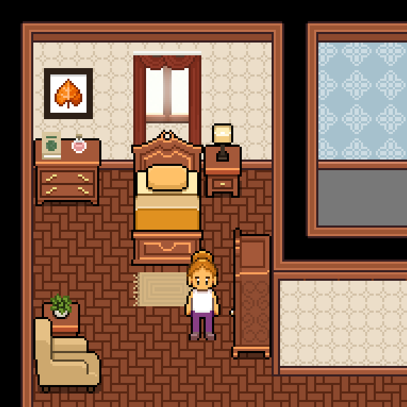 Small sample from my bedroom asset pack on <a href="/itchio/">itch.io</a> 
#itchio #pixelart #indiedev #assets #gamedev #curtains 

loodla.itch.io/interior-asset…