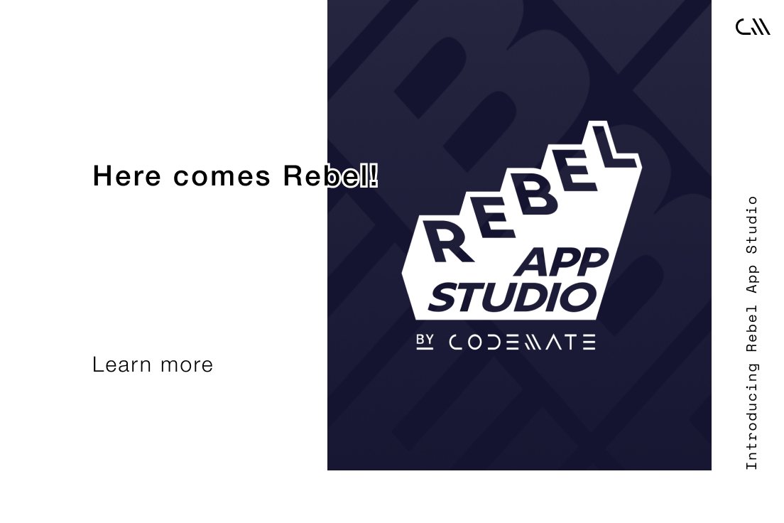 CodemateLtd's tweet photo. Some of you might already be familiar with our Flutter consultancy @RebelAppStudio designated to design and develop 5 Star Apps ⭐️, but for those who aren't or those who wish to learn more - this is for you.

👉 https://t.co/HhuTD87qhw https://t.co/e5717MtJQO