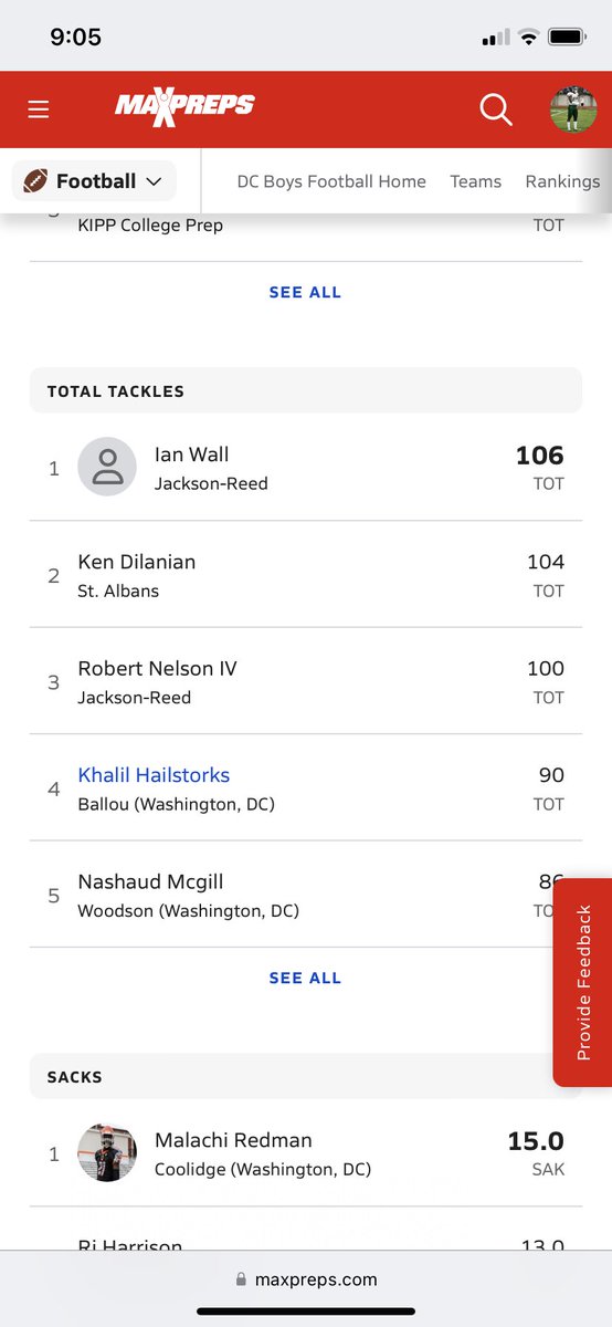 Rob (@robertnelsoniv) on Twitter photo 100 total tackles this season ๐<a href="/almondo_curry/">Almondo Curry</a> <a href="/CoachCoard/">Courtney Coard</a> @tonymcrae <a href="/Coach_BNeal/">Bishop Neal</a> <a href="/coach_weaver/">Coach Diamond Weaver</a> <a href="/CoachBAM93/">Bryan Anthony Murray</a> <a href="/CoachhBarnes/">๐๐ฎ๐ก๐ ๐ฝ๐๐ง๐ฃ๐๐จ</a> <a href="/CoachRodBrown/">Rodney Brown</a> <a href="/Coach_Smitty/">Ryan Smith</a> <a href="/osonim32/">Coach Minoso Rodgers</a> <a href="/fb_tigers/">Jackson Reed Football Recruiting</a> 100 total tackles this season ๐<a href="/almondo_curry/">Almondo Curry</a> <a href="/CoachCoard/">Courtney Coard</a> @tonymcrae <a href="/Coach_BNeal/">Bishop Neal</a> <a href="/coach_weaver/">Coach Diamond Weaver</a> <a href="/CoachBAM93/">Bryan Anthony Murray</a> <a href="/CoachhBarnes/">๐๐ฎ๐ก๐ ๐ฝ๐๐ง๐ฃ๐๐จ</a> <a href="/CoachRodBrown/">Rodney Brown</a> <a href="/Coach_Smitty/">Ryan Smith</a> <a href="/osonim32/">Coach Minoso Rodgers</a> <a href="/fb_tigers/">Jackson Reed Football Recruiting</a>