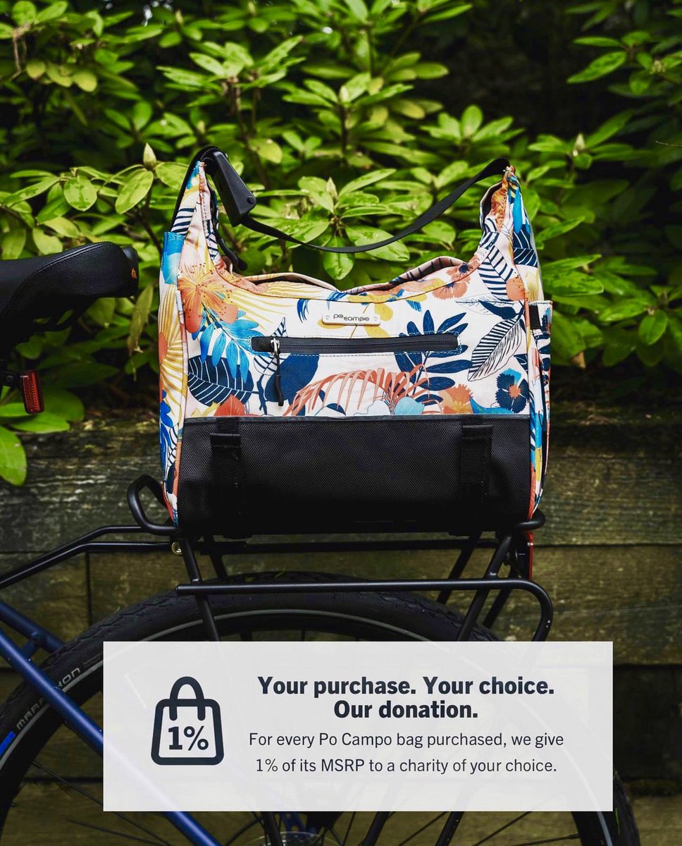 For the month of November, for every <a href="/pocampobags/">Po Campo Bags</a> bag purchased they are giving 1% to charity. This is a great way to get your hands on quality, stylish bike bags all the while supporting your favorite #girlgang at Black Girls Do Bike. 

pocampo.com