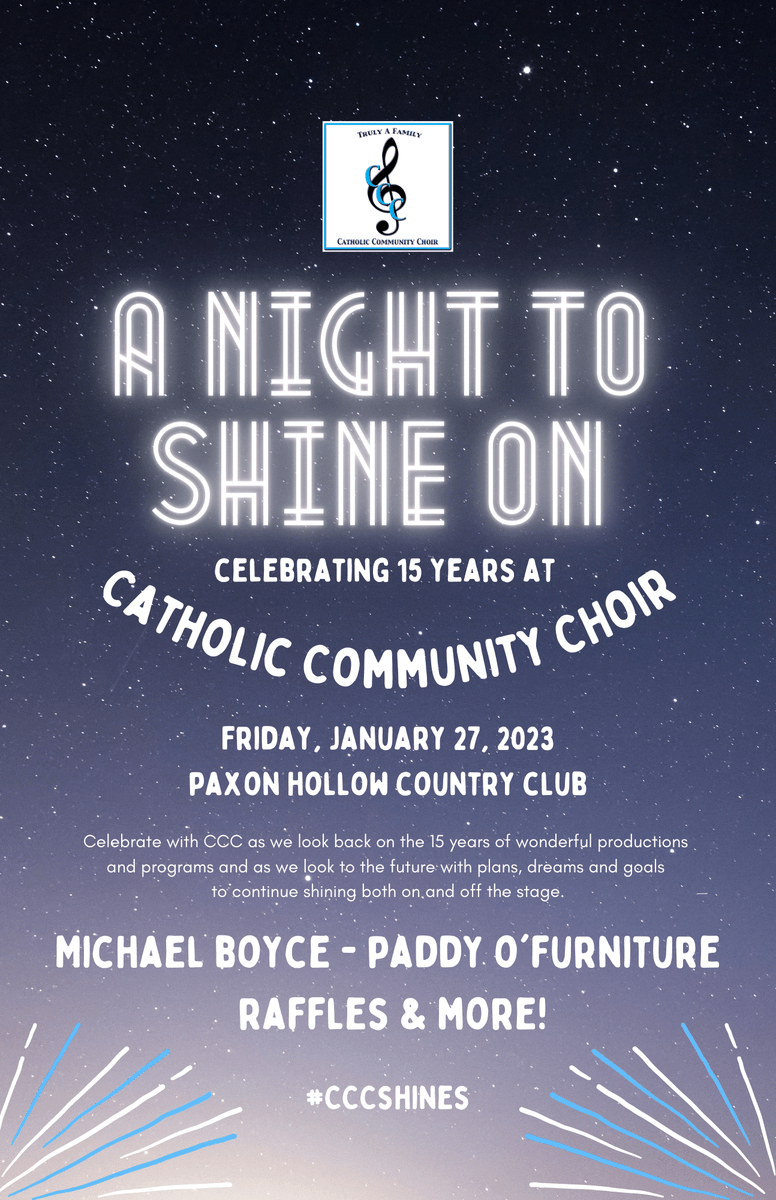 cccshines's tweet photo. We've just wrapped up an incredible fall main stage season and now we look to our 15 Year Celebration, "A Night to Shine On", coming up in 2023. Read all about the upcoming programs and events today! #CCCshines - https://t.co/vI4dd1xU7f https://t.co/H9tMLZnmct