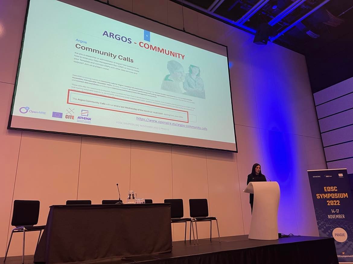 OpenAIRE_eu's tweet image. &quot;#ARGOSCommunity Calls run every last Wednesday of the month. So if you are a researcher or administrator of Argos and have questions on how to write your #DMP or how to create your Template and connect DMPs with other data services and outputs, join us!&quot;@elli_lib #OpenAIRE_Nexus