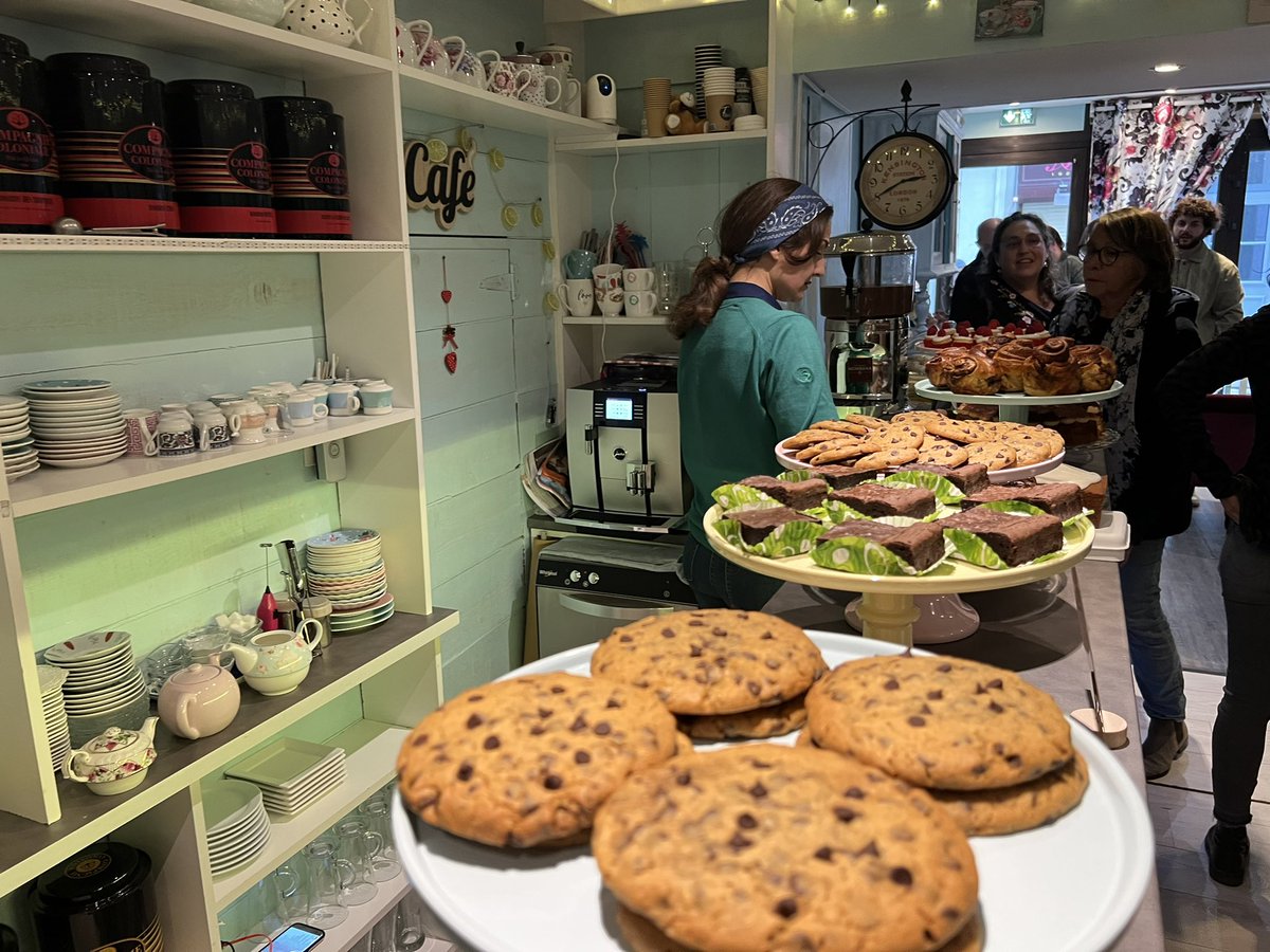 cyrilcibert's tweet photo. Le mois de l’Economie Sociale est Solidaire c’est aussi des moments d’échanges avec des porteurs de projet comme cet après-midi au salon de thé « Citron et Cerise » https://t.co/Z5y2J3e6Qe