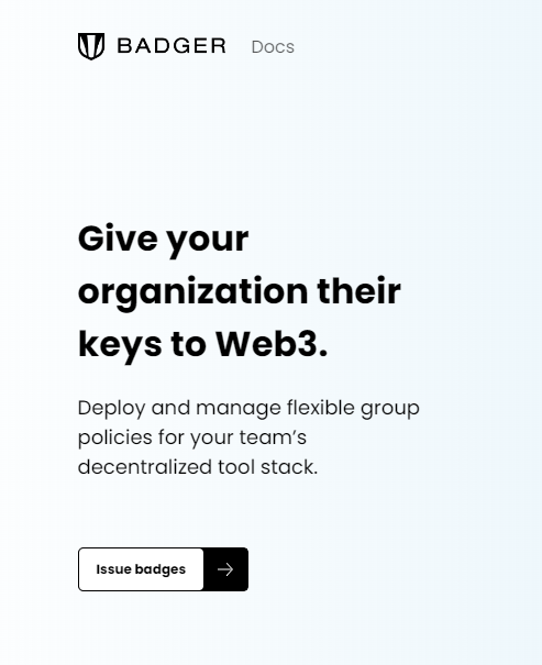 charliemktplace's tweet photo. 1/ Proud of the team - Today we release Badger; the Active Directory of web3.🧵

Try Badger: https://t.co/NrvAgFoqzs

One of the major mistakes DAOs have made over the last 2 years is weak *exclusion*. 

Anyone can join the discord, 
Anyone can spam gm.
Anyone can hold the token. https://t.co/XJaBc91jB7