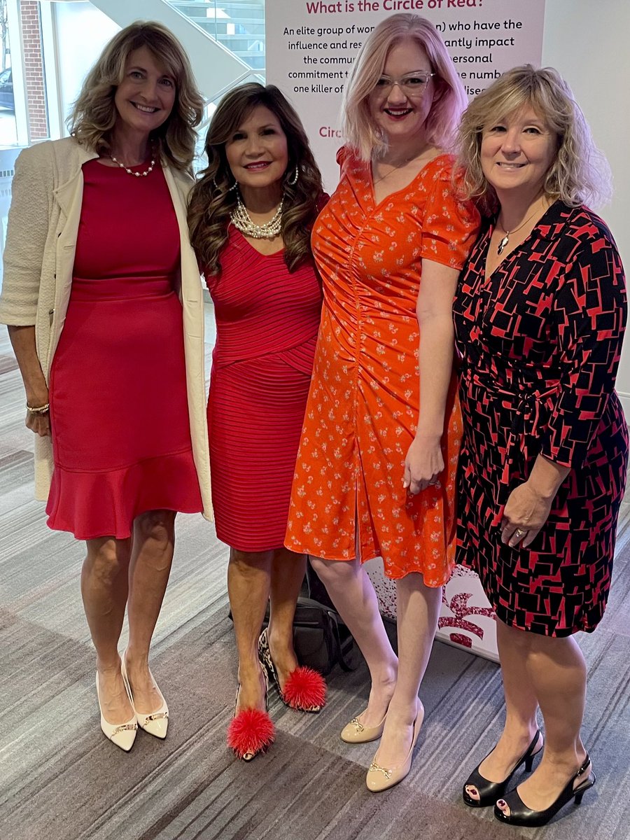 Amazing event yesterday to support <a href="/GoRedForWomen/">GoRedforWomen</a> to increase awareness in how heart disease affects women