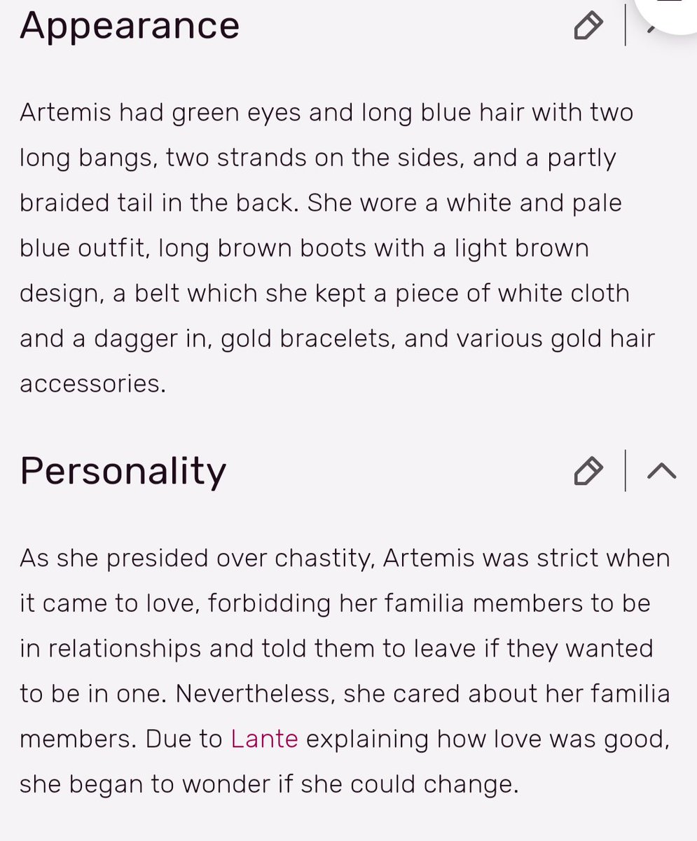 ElpisArtemis's tweet photo. NEW PIN 📌 📜
Name: Goddess Elips Artemis
Occupation: Goddess of the Moon &amp; Hunt, head of the Artemis &amp; Aphrodite Famila.
Sex:Female Goddess/Straight
Age:Looks in 20's but over 1,000yrs.
Abilities,Equipment &amp; Magic:
Able to control shots of magic arrows &amp; arrows, never misses 
⤵️ https://t.co/Q0pjSUYjWx
