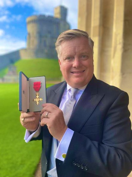 Proud beyond words of this bloke and all he has achieved. Receiving his #OBE today from HM The King is just recognition for all he did to ensure that bereaved families were kept front of mind for policy makers during #COVID. #brotherlylove #FamilyBusiness