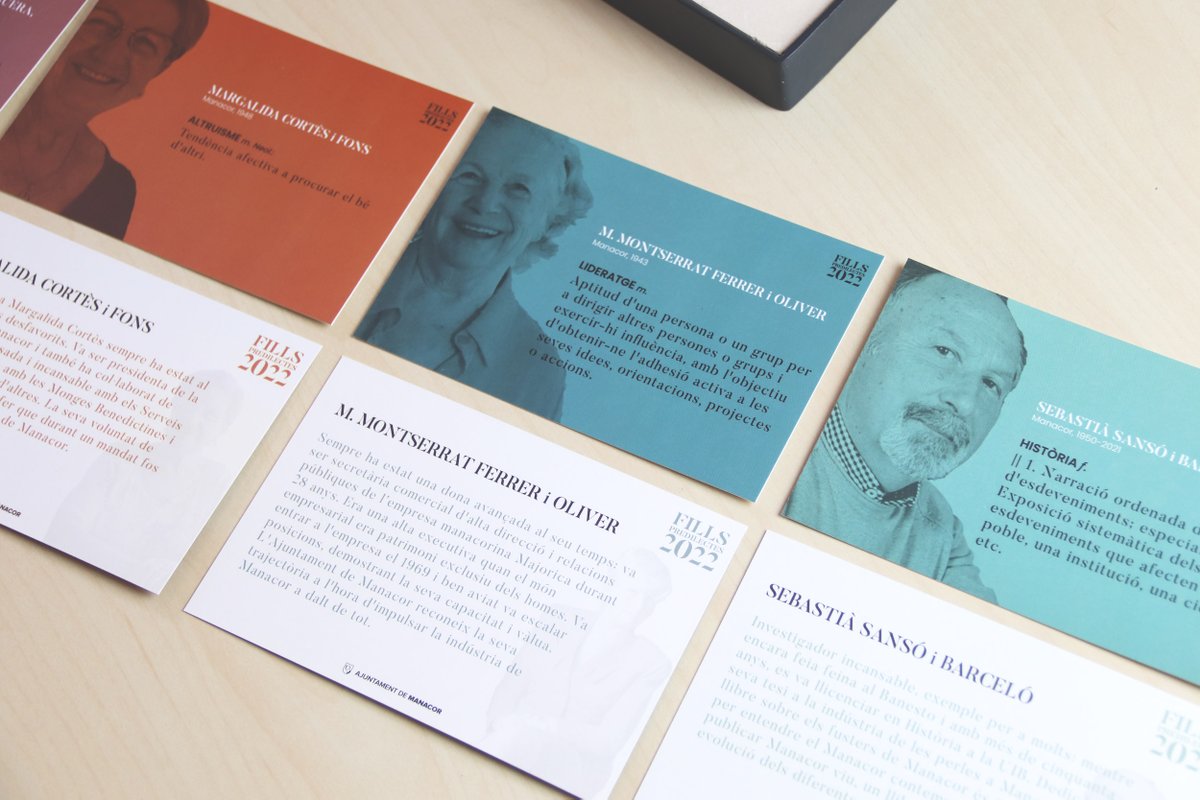 IDEOGRAMA_EdD's tweet photo. Un honor haver dissenyat la identitat gràfica per el reconeixement dels #FillsPredilectesManacor !
-
An honor to have designed the graphic identity for City Hall of Manacor recognition of its #FillsPredilectes!

@ajManacor https://t.co/rCNgmeCkRi