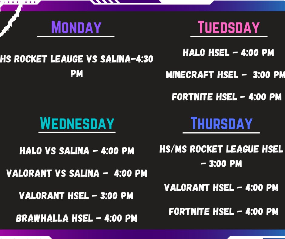 Esports Schedule: November 14th-18th wyandotte.k12.ok.us/article/911208…