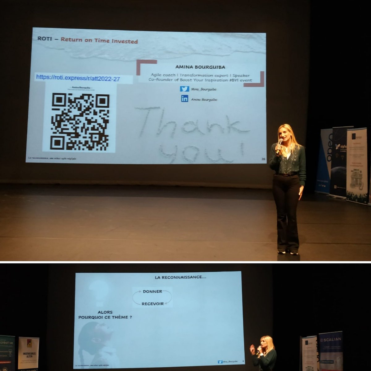 agiletoulouse's tweet photo. La reconnaissance, ça signifie quoi ? Comment elle se construit ? De qui en a t on besoin ? Quelles en sont les sphères ? Quels en sont les bénéfices ? Grâce à @Mina_Bourguiba, nous décodons les différentes facettes de cette valeur négligée #Exemplarite #Attls22 https://t.co/ryBLbELwlQ