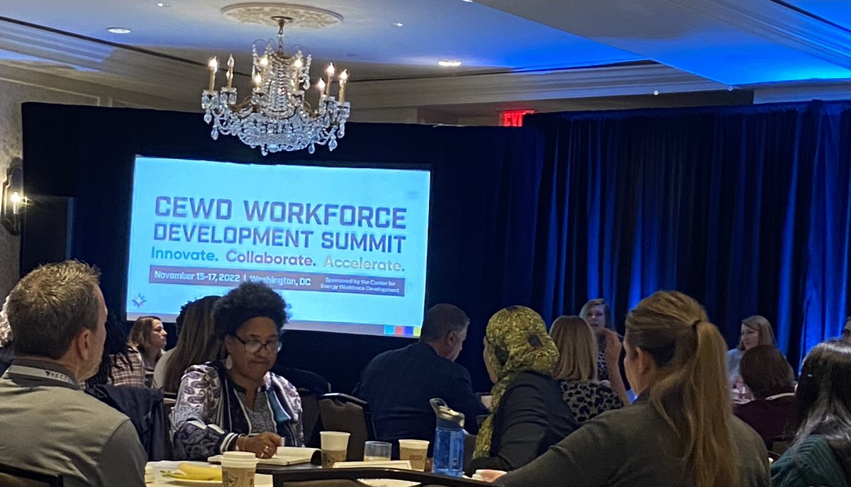 ‘Your college degree doesn’t mean you can do the job, hiring managers need to rewrite job descriptions to gain more qualified candidates.’ [Center for Energy Workforce Development Summit]