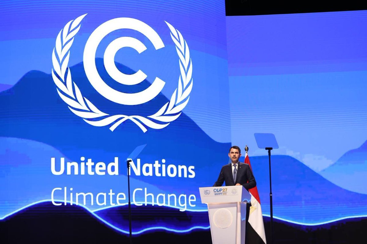 Bakan Murat Kurum Türkiye'nin Ulusal Katkı Beyanı'nın Güncellendiğini Açıkladı. #COP27 #TogetherForImplementation 

ab.csb.gov.tr/bakan-murat-ku…